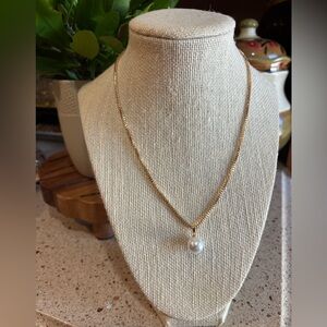 Faux Pearl Necklace Feminine Coquette Balletcore Modern